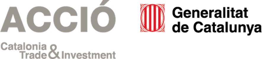 Logotips d’ACCIÓ i Generalitat de Catalunya